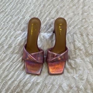 Brand new purple high heels